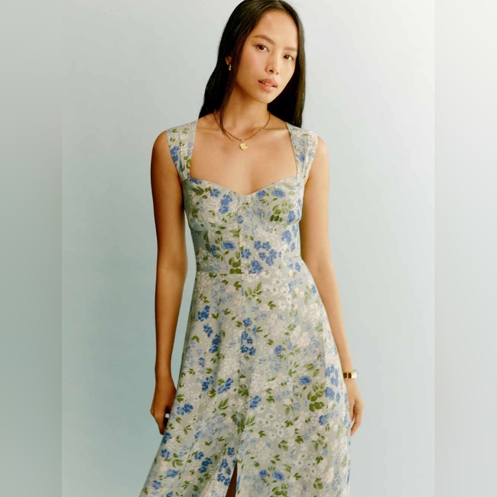Like New Reformation Tayler Dress, Size 2 - Picture 8 of 10